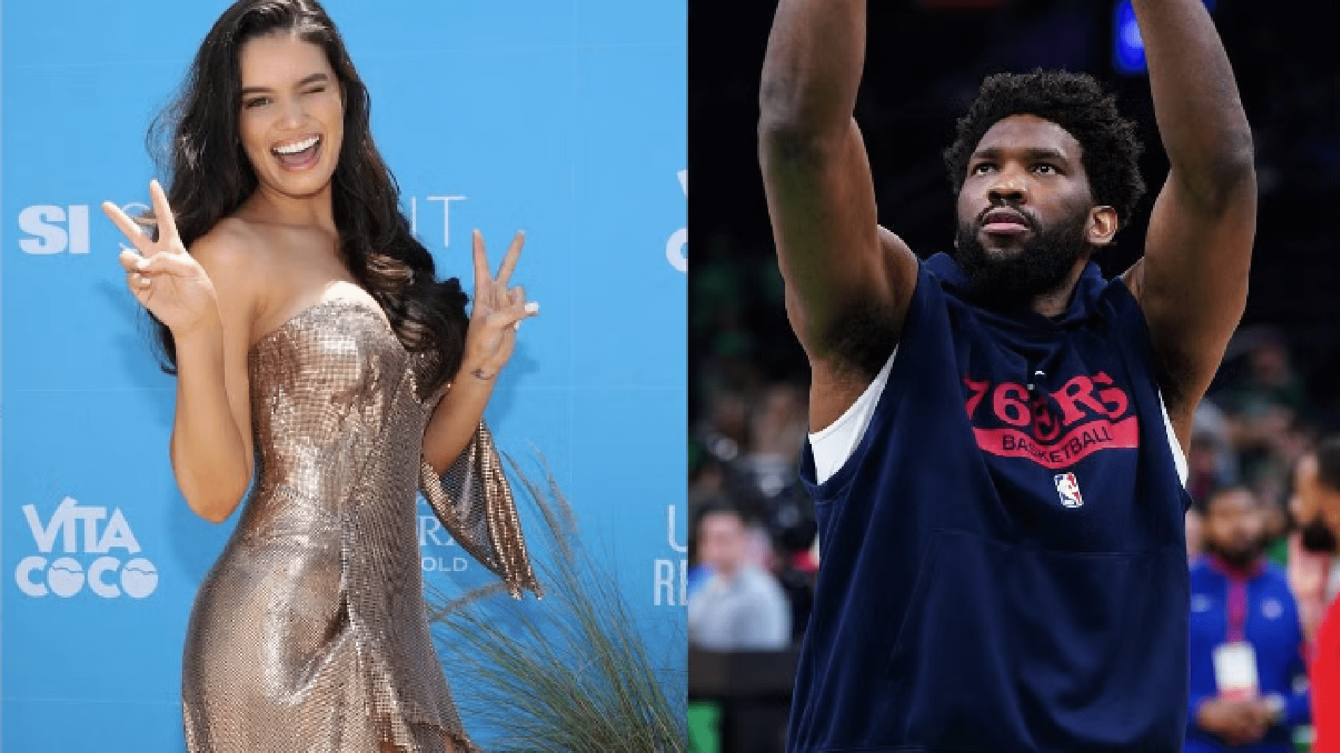 Anne de Paula, wife of Joel Embiid  