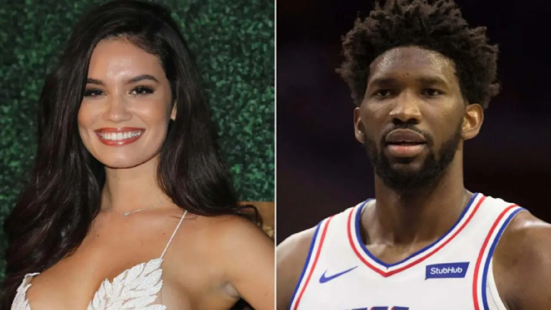 Anne de Paula, wife of Joel Embiid  