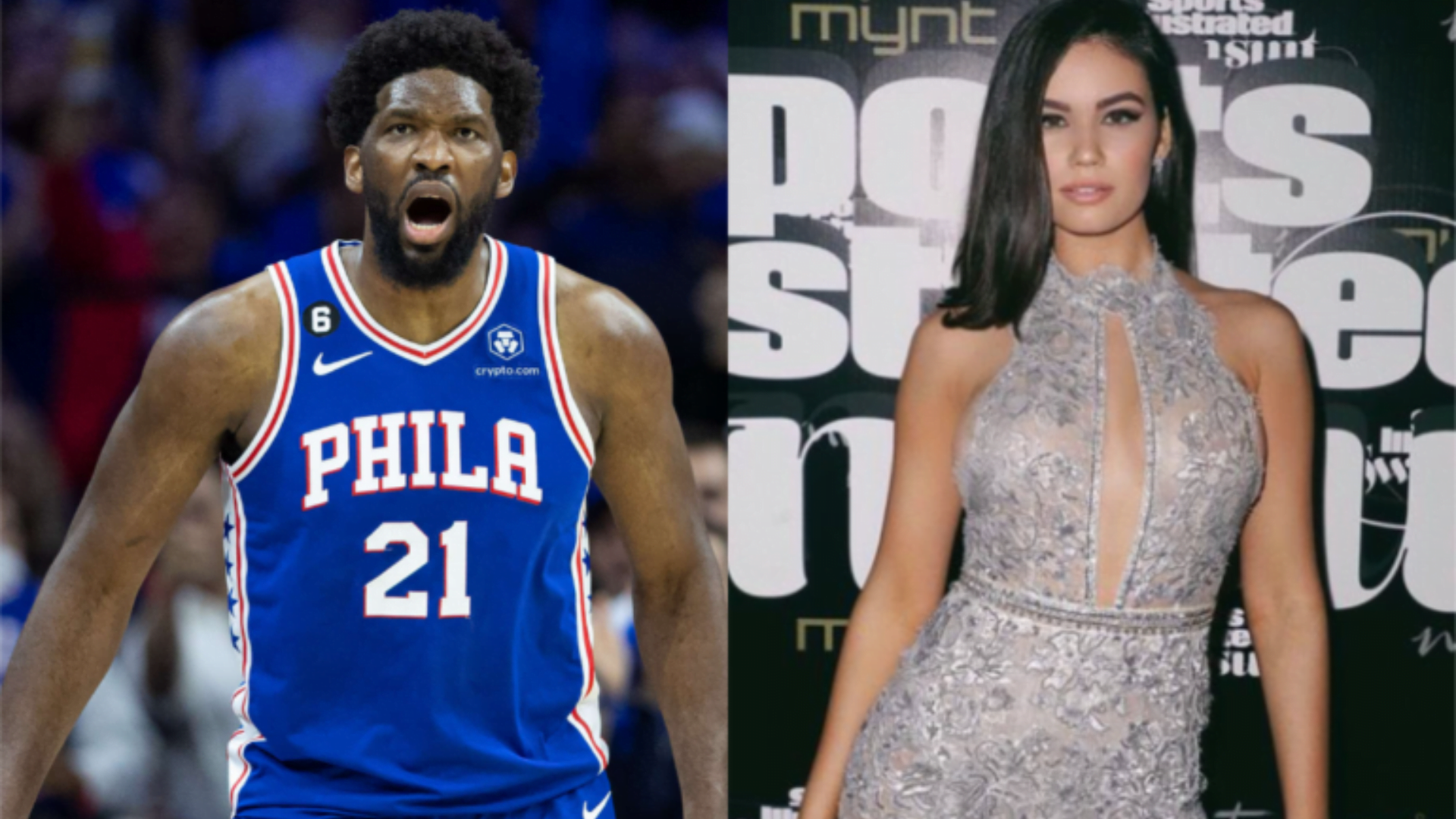 Anne de Paula, wife of Joel Embiid  